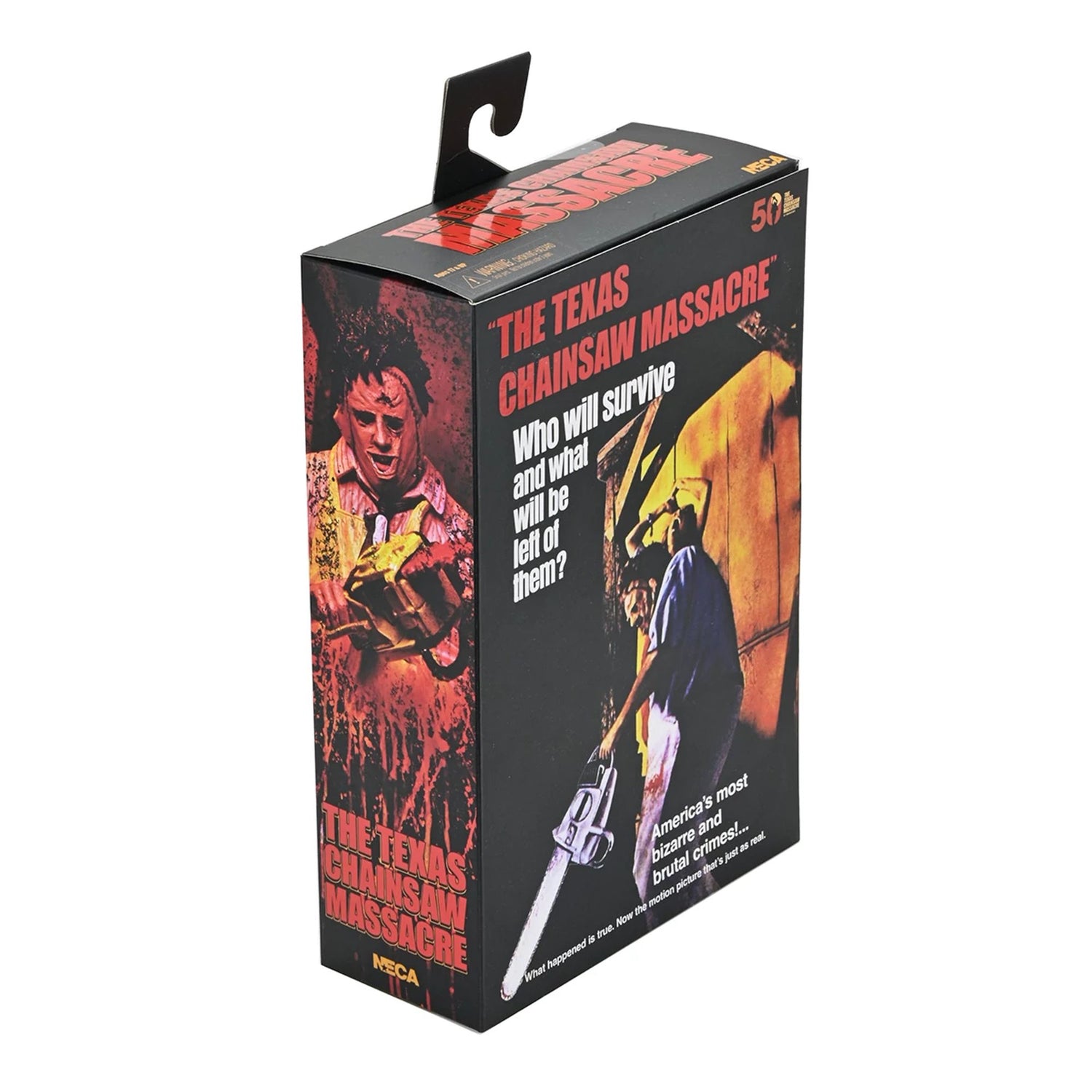 TEXAS CHAINSAW MASSACRE - 7&quot; SCALE ACTION FIGURE - 50TH ANNIVERSARY ULTIMATE LEATHERFACE