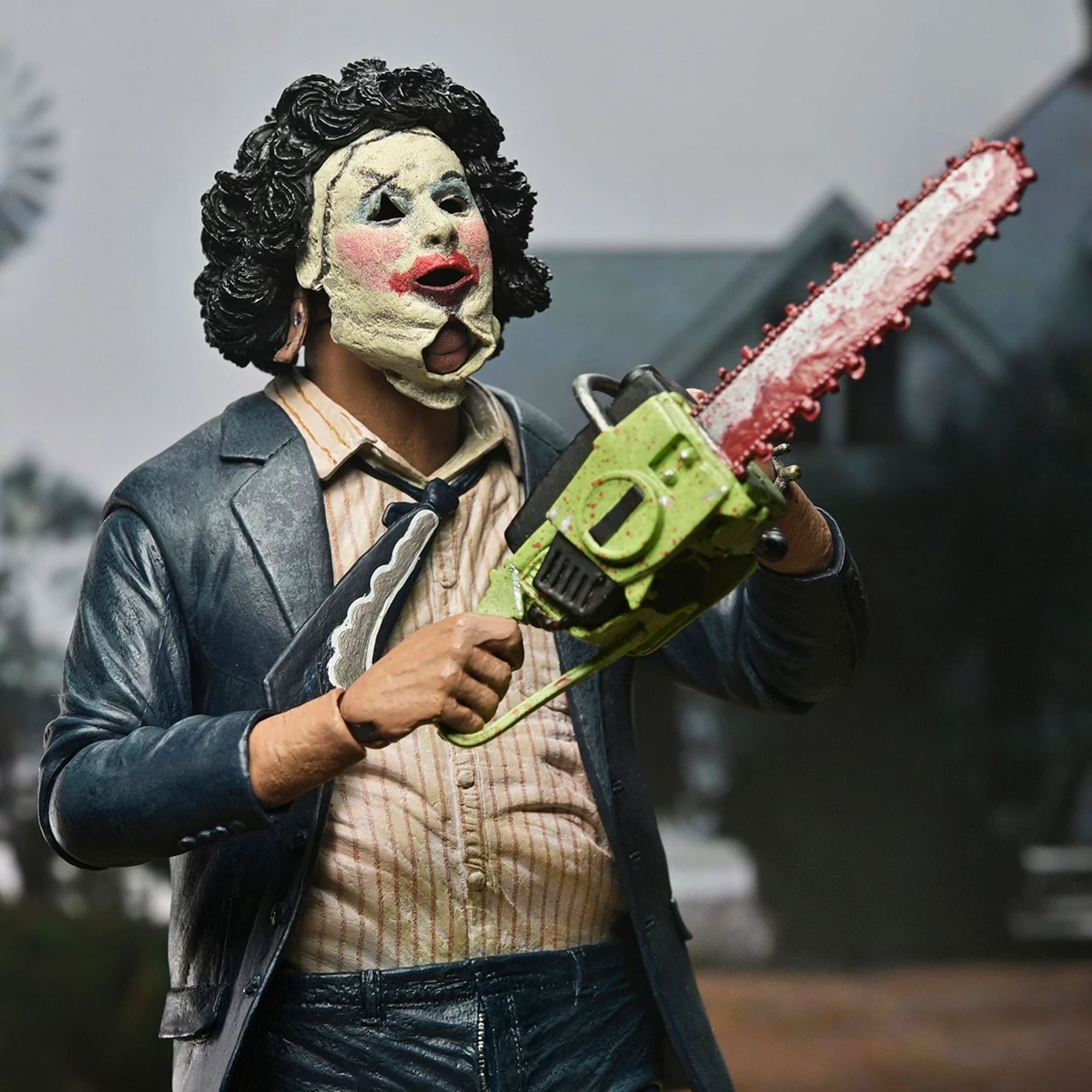 TEXAS CHAINSAW MASSACRE - 7&quot; SCALE ACTION FIGURE - 50TH ANNIVERSARY ULTIMATE PRETTY WOMAN LEATHERFAC