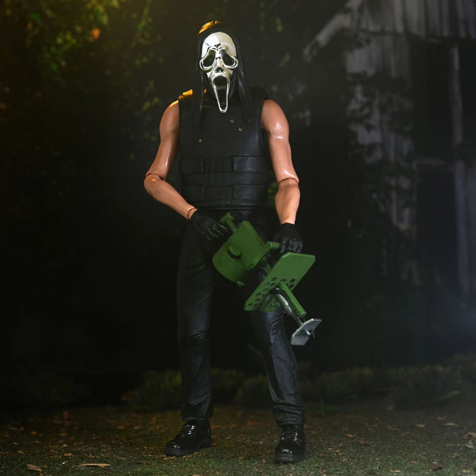 GHOST FACE - 7” SCALE ACTION FIGURE - ULTIMATE GHOST FACE INFERNO