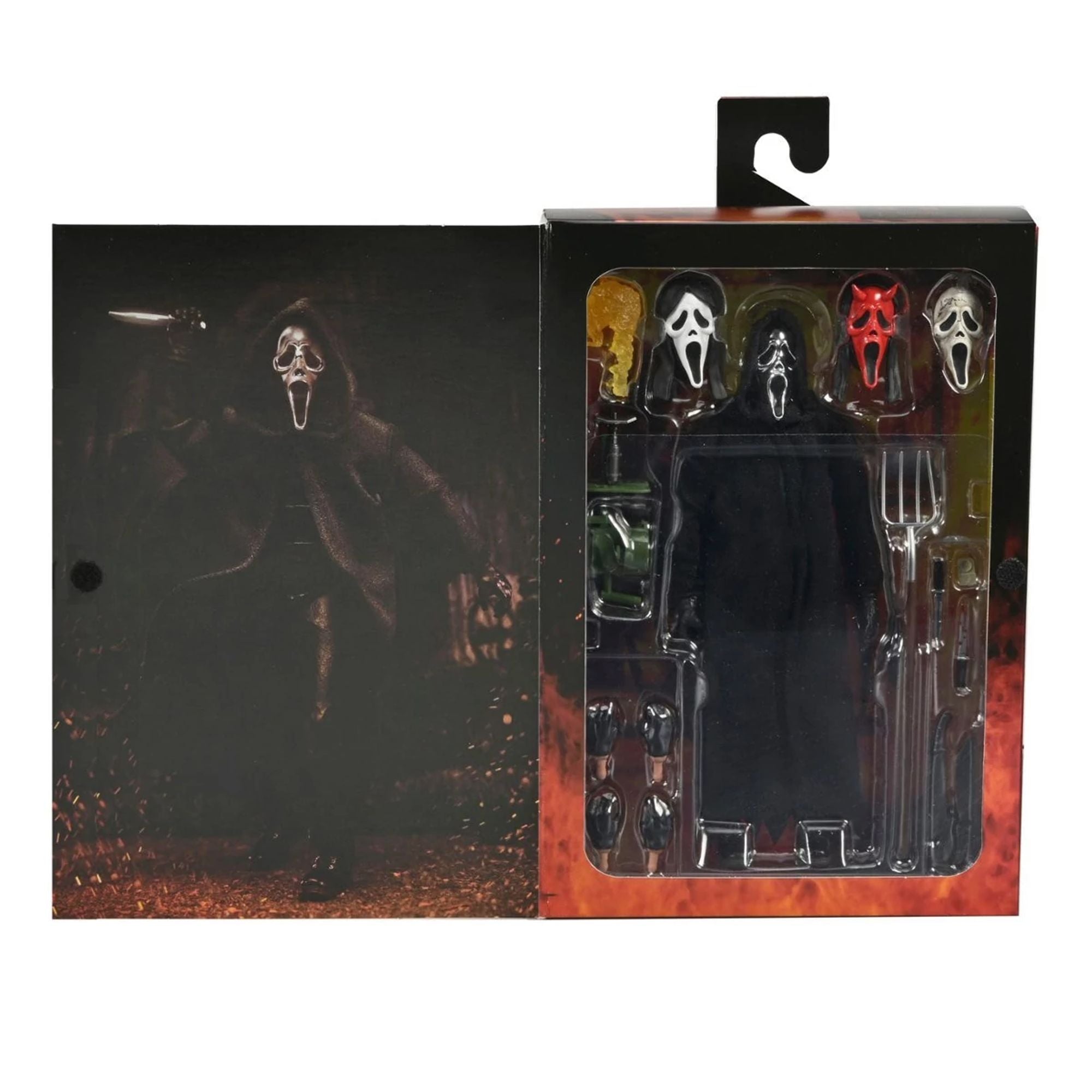 GHOST FACE - 7” SCALE ACTION FIGURE - ULTIMATE GHOST FACE INFERNO