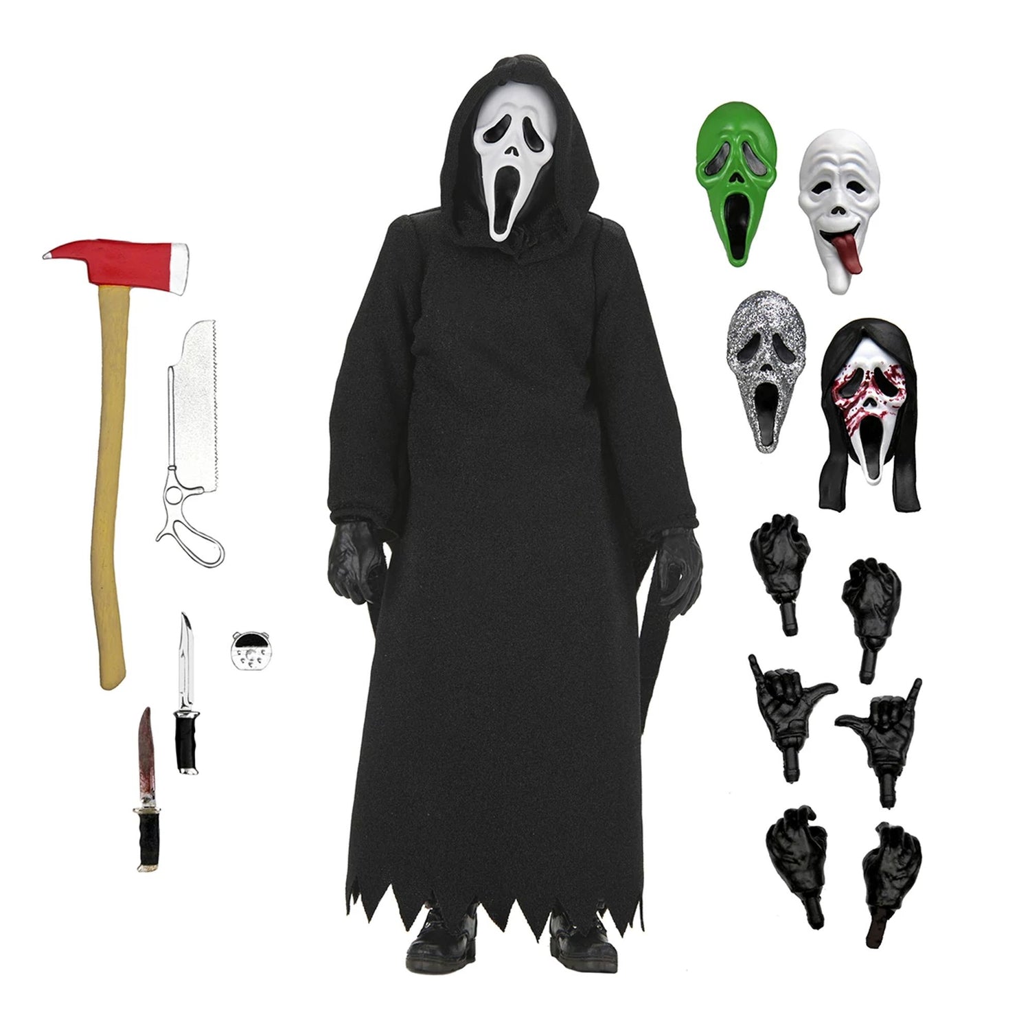 GHOST FACE - 7" SCALE ACTION FIGURE - ULTIMATE GHOST FACE RETURNS