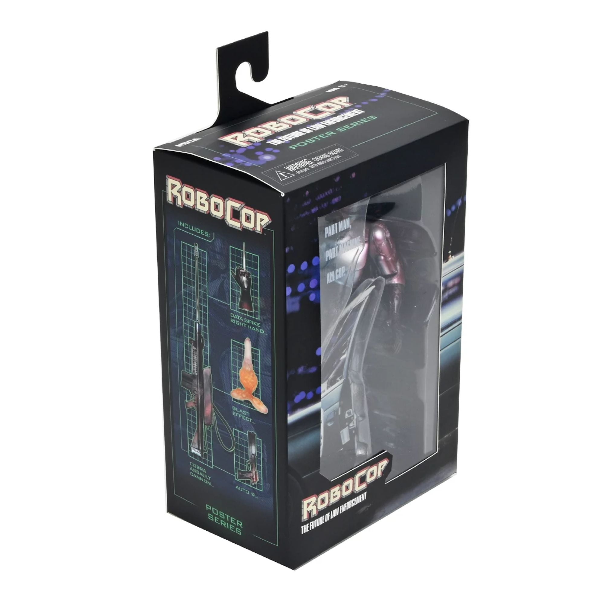 ROBOCOP – 7” SCALE ACTION ROBOCOP - 7&quot; SCALE ACTION FIGURE - ULTIMATE ROBOCOP &quot;POSTER HOMAGE&quot;