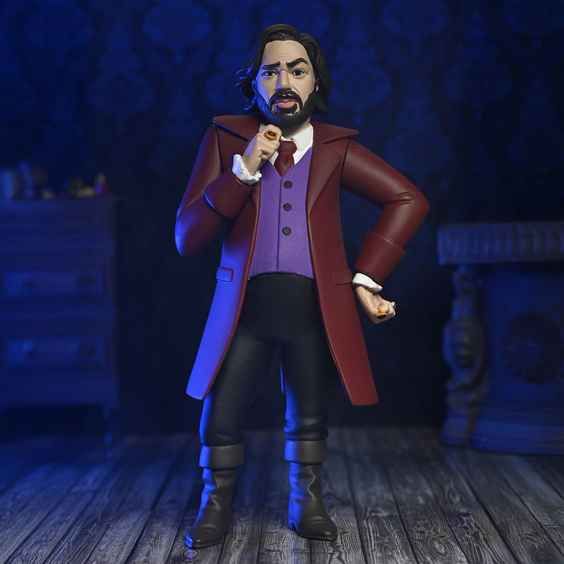 TOONY TERRORS - 6” SCALE ACTION FIGURE – WHAT WE DO IN THE SHADOWS - 6” SCALE ACTION FIGURE – TOONY TERRORS “ LASZLO “