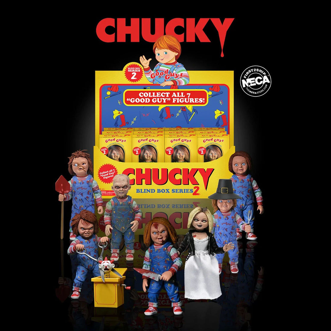 CHUCKY (TV SERIES) - 7” SCALE ACTION FIGURE - "GOOD GUY" BLIND BOX SERIES 2