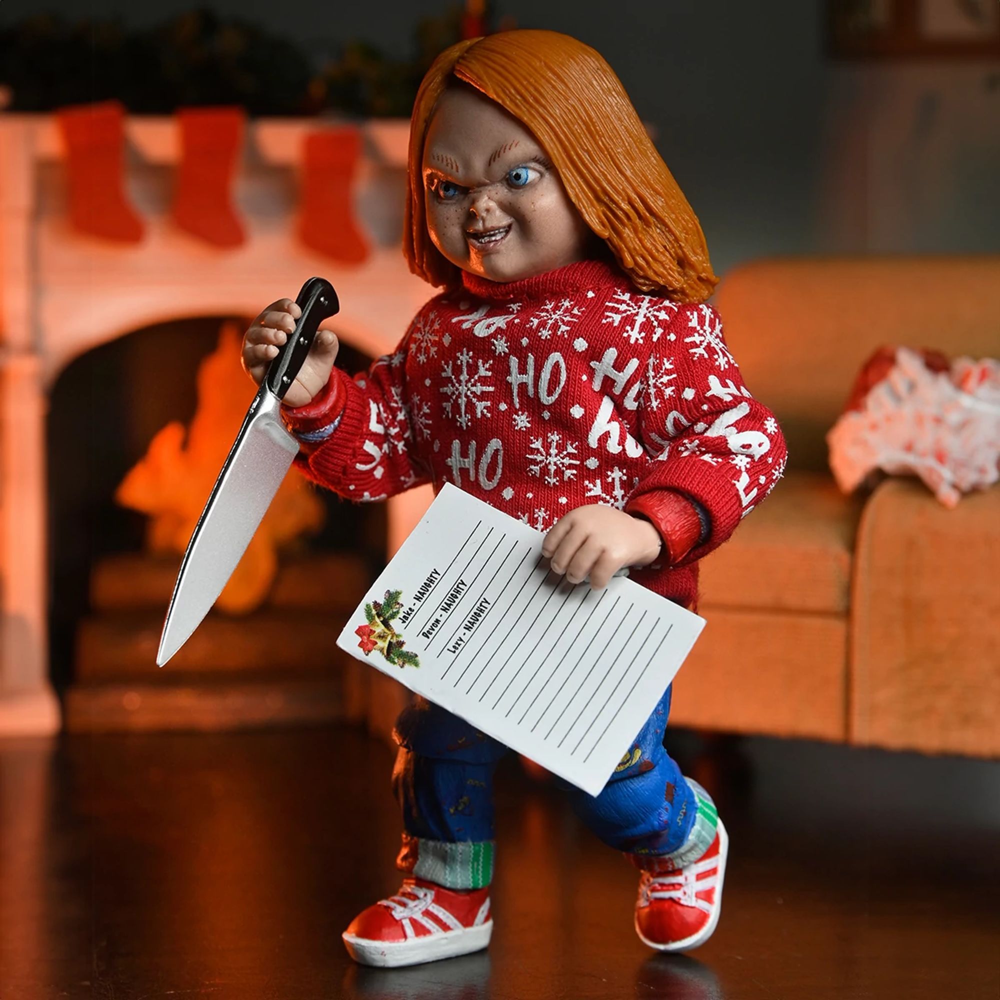 CHUCKY (TV SERIES) – 7” SCALE ACTION FIGURE – ULTIMATE CHUCKY (HOLIDAY EDITION)