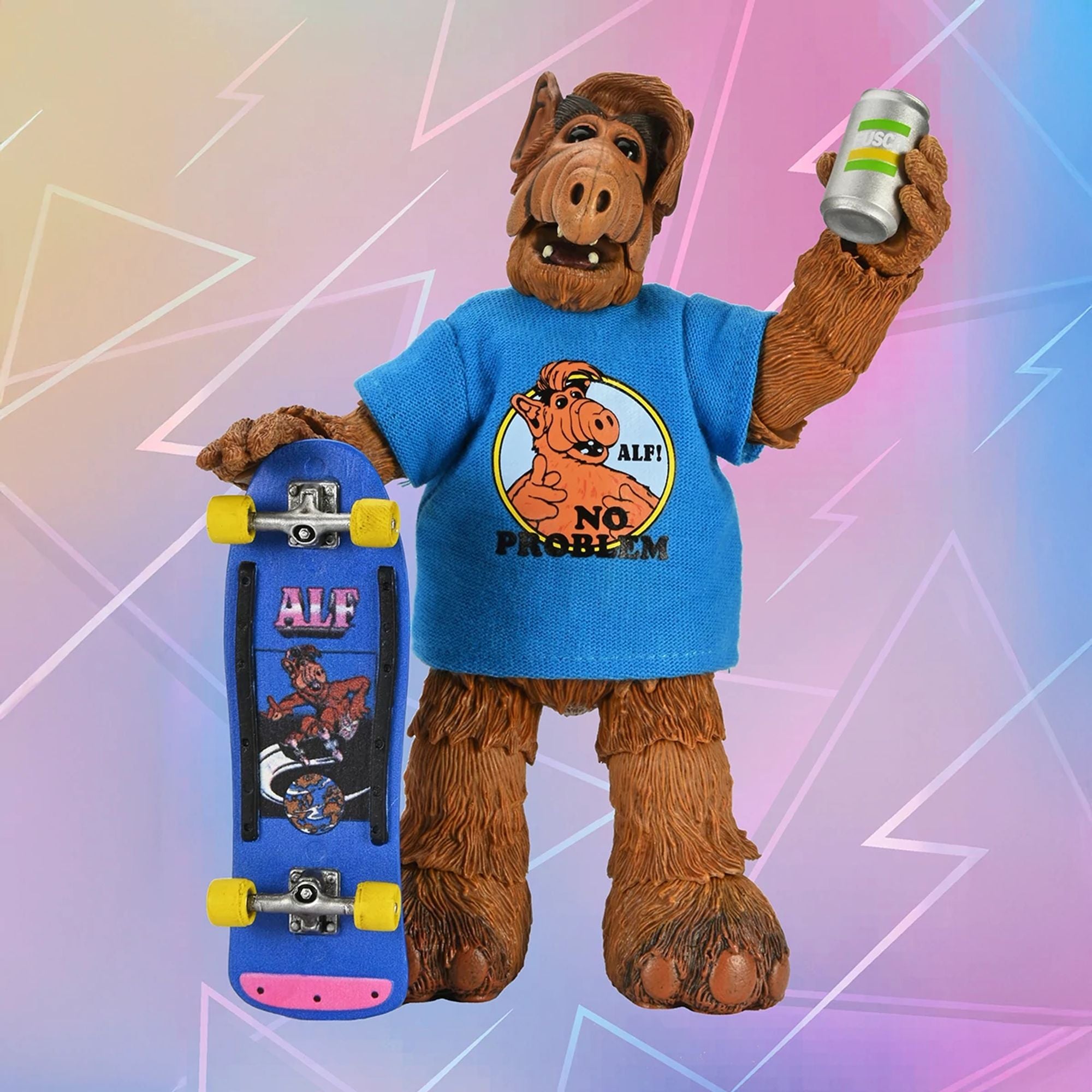 ALF - 7&quot; SCALE ACTION FIGURE - ULTIMATE TOTALLY 80S ALF