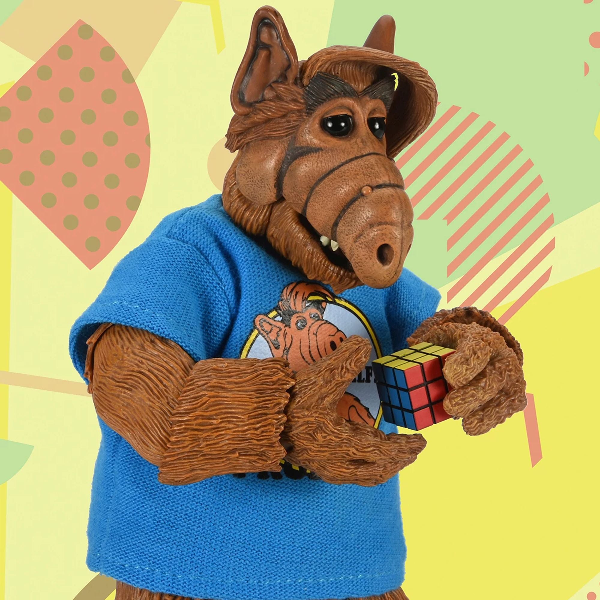 ALF - 7&quot; SCALE ACTION FIGURE - ULTIMATE TOTALLY 80S ALF