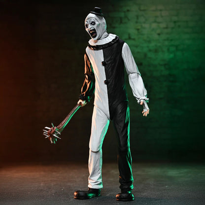 TERRIFIER 2 - 7" SCALE ACTION FIGURE - ULTIMATE ART THE CLOWN &amp; LITTLE PALE GIRL 2 PACK