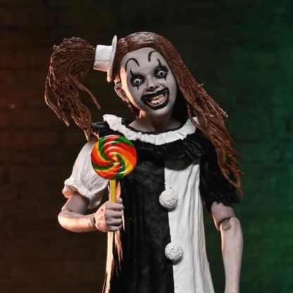 TERRIFIER 2 - 7" SCALE ACTION FIGURE - ULTIMATE ART THE CLOWN &amp; LITTLE PALE GIRL 2 PACK