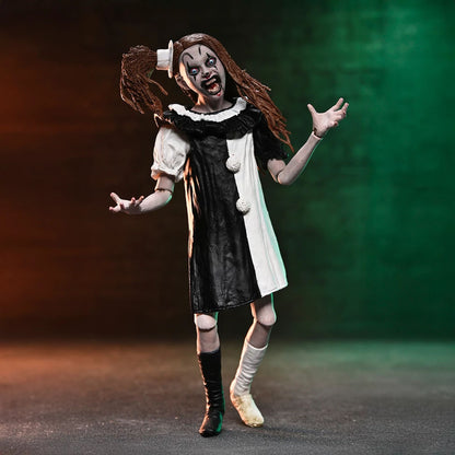 TERRIFIER 2 - 7" SCALE ACTION FIGURE - ULTIMATE ART THE CLOWN &amp; LITTLE PALE GIRL 2 PACK