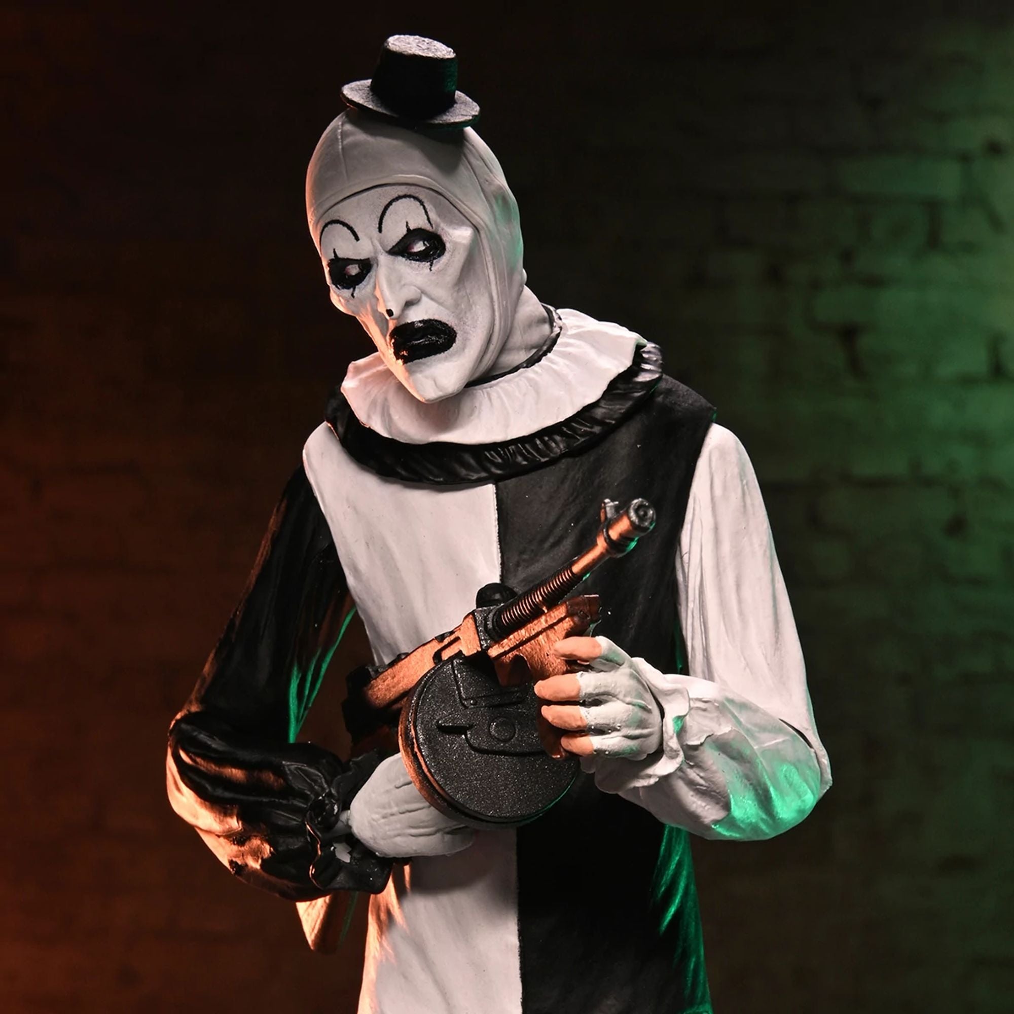 TERRIFIER 2 - 7" SCALE ACTION FIGURE - ULTIMATE ART THE CLOWN &amp; LITTLE PALE GIRL 2 PACK