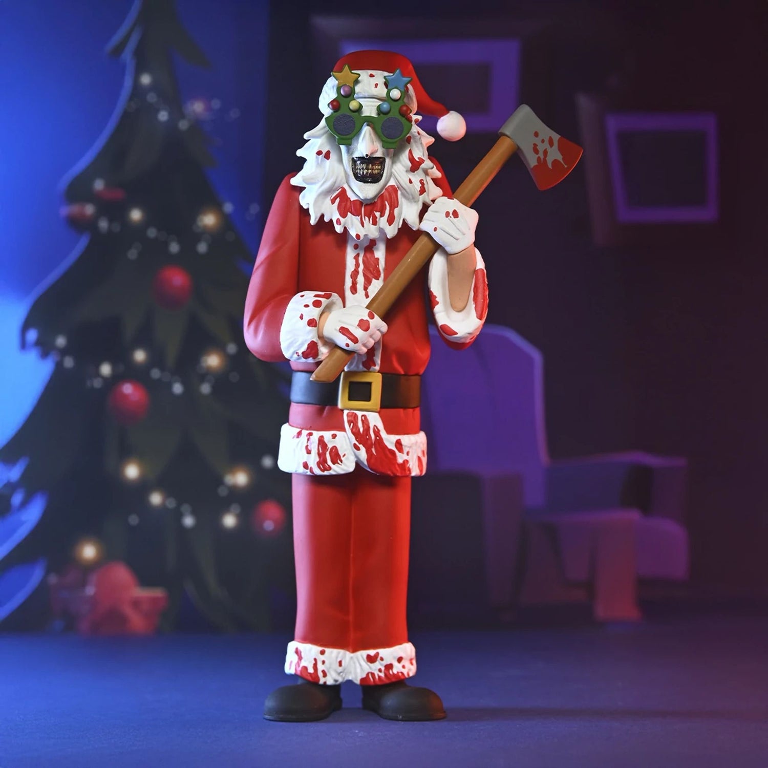 TERRIFIER 3 - TOONY TERRORS SANTA SUIT ART THE CLOWN (BLOODY VERSION)