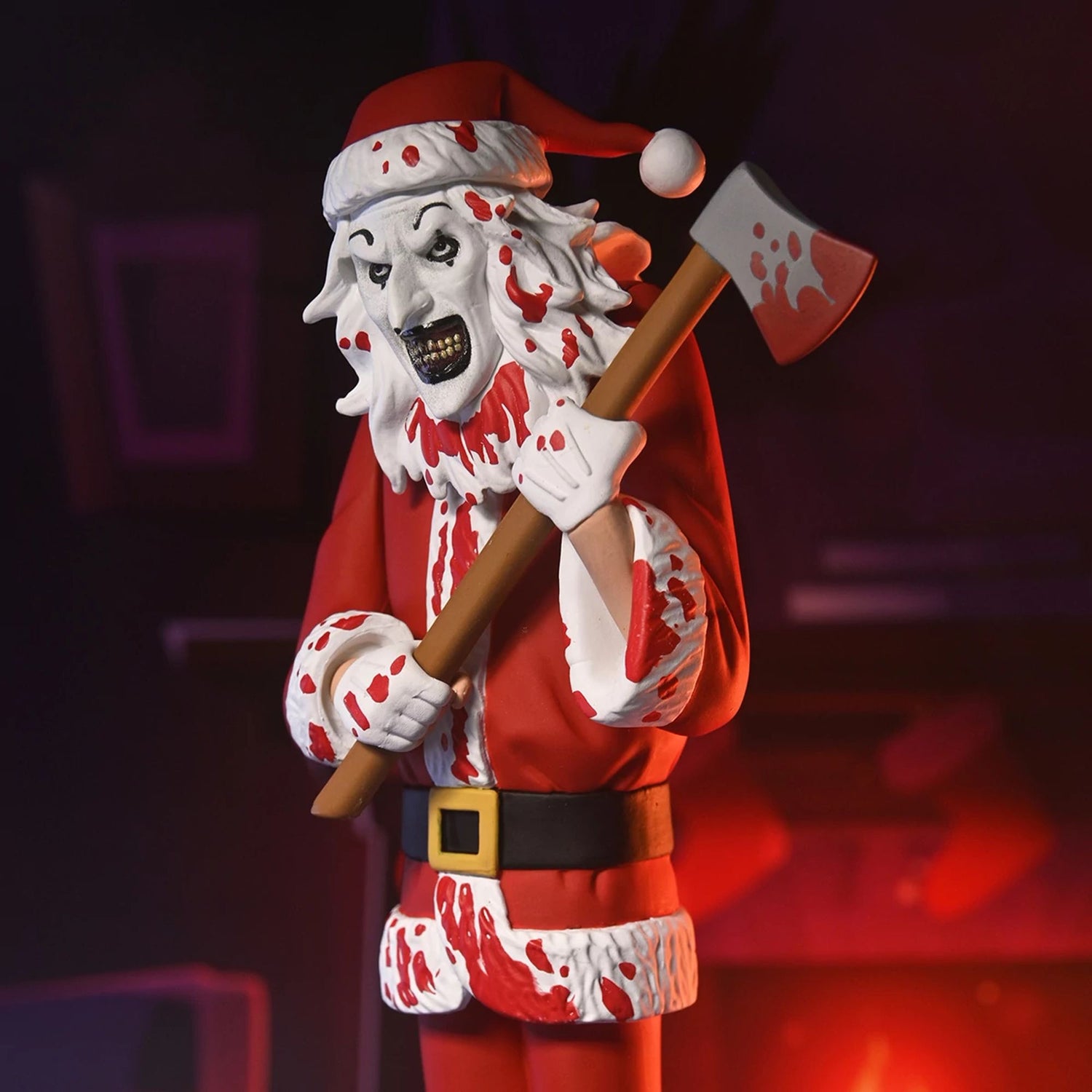 TERRIFIER 3 - TOONY TERRORS SANTA SUIT ART THE CLOWN (BLOODY VERSION)