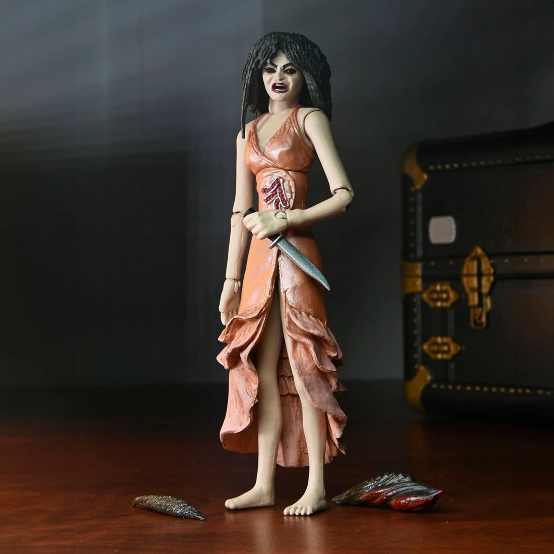 PUPPET MASTER - 7&quot; SCALE ACTION FIGURE - LEECH WOMAN AND TOULON&