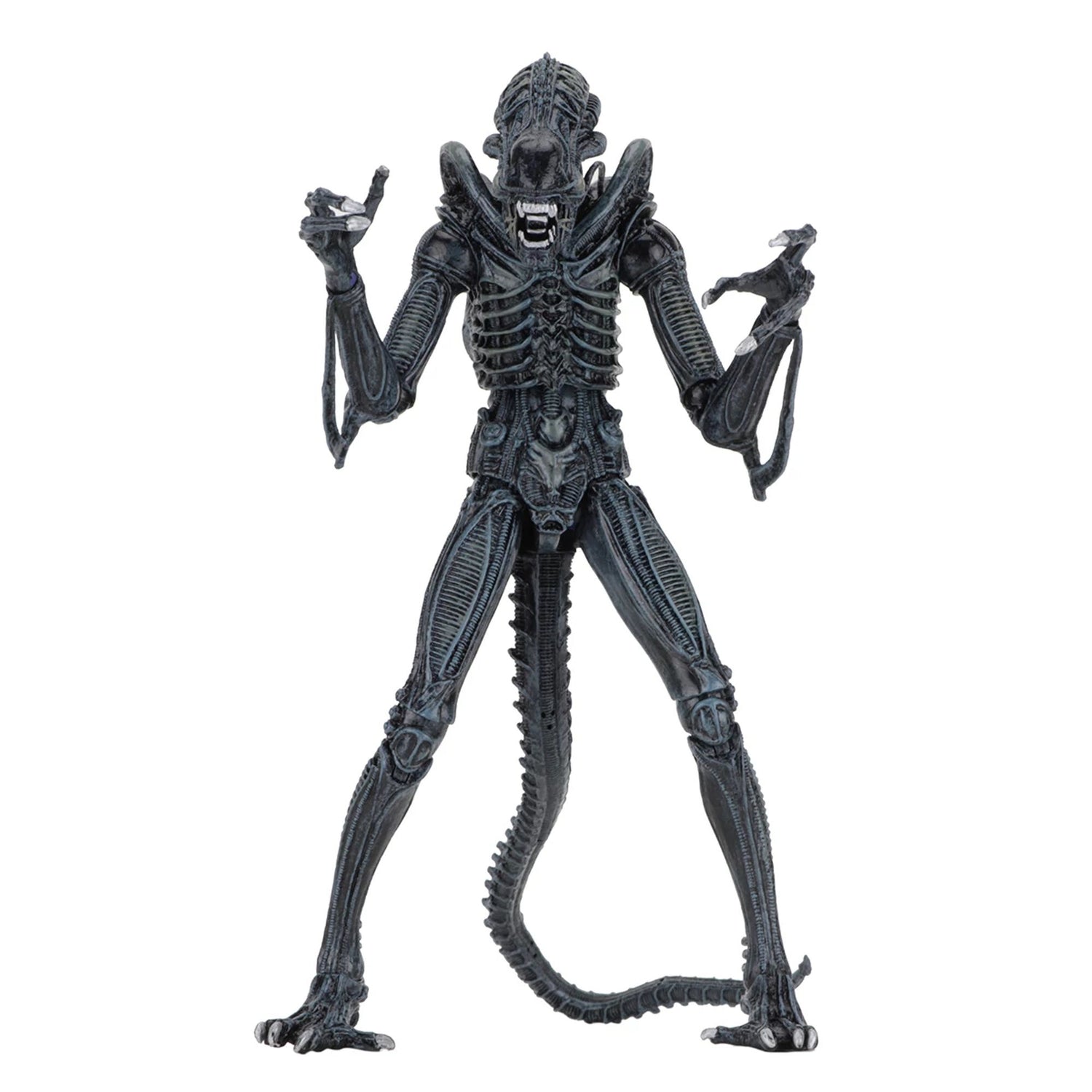 ALIEN - 7" SCALE ACTION FIGURE - ULTIMATE ALIENS WARRIOR 1986 (BLUE)