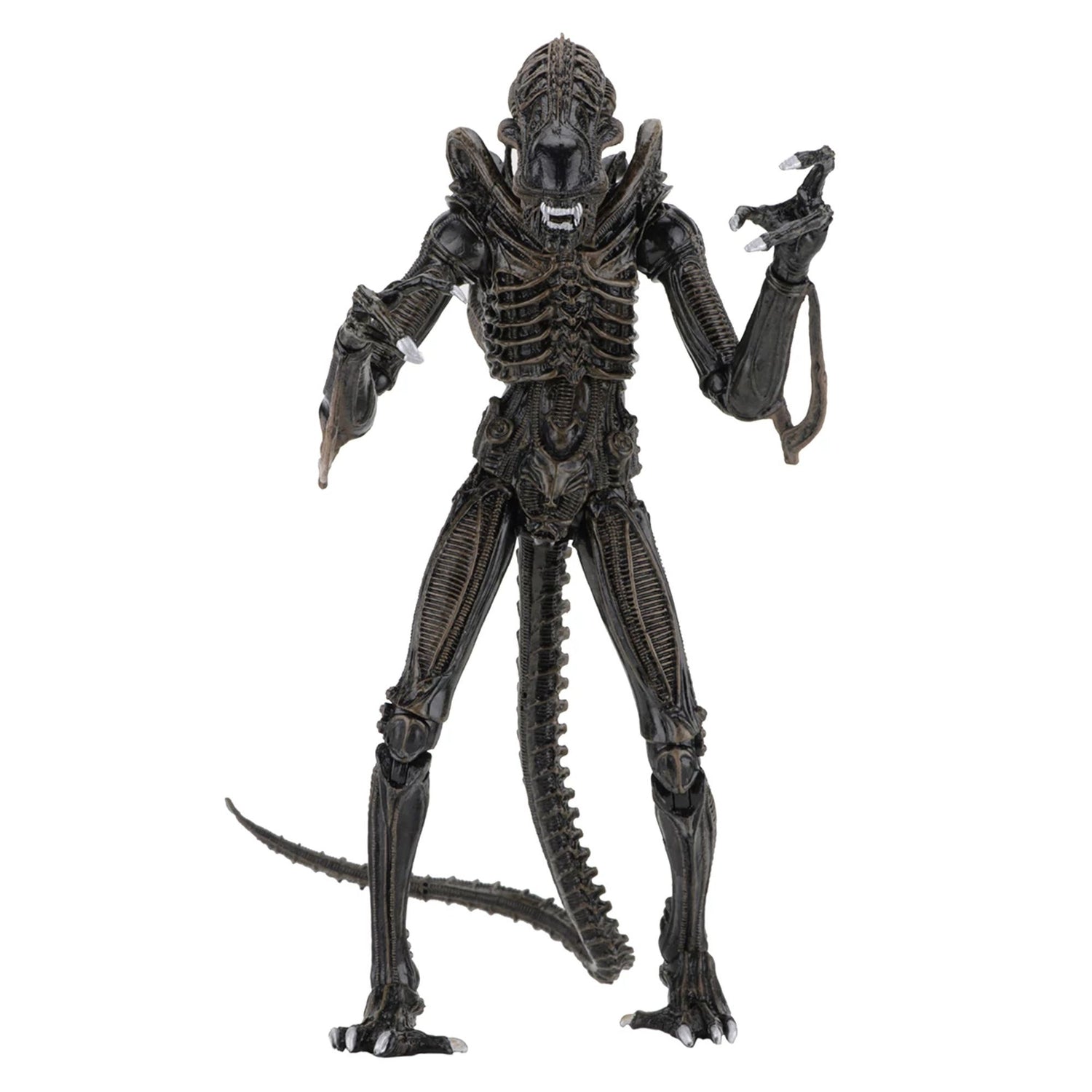 ALIEN - 7" SCALE ACTION FIGURE - ULTIMATE ALIENS WARRIOR 1986 (BROWN)