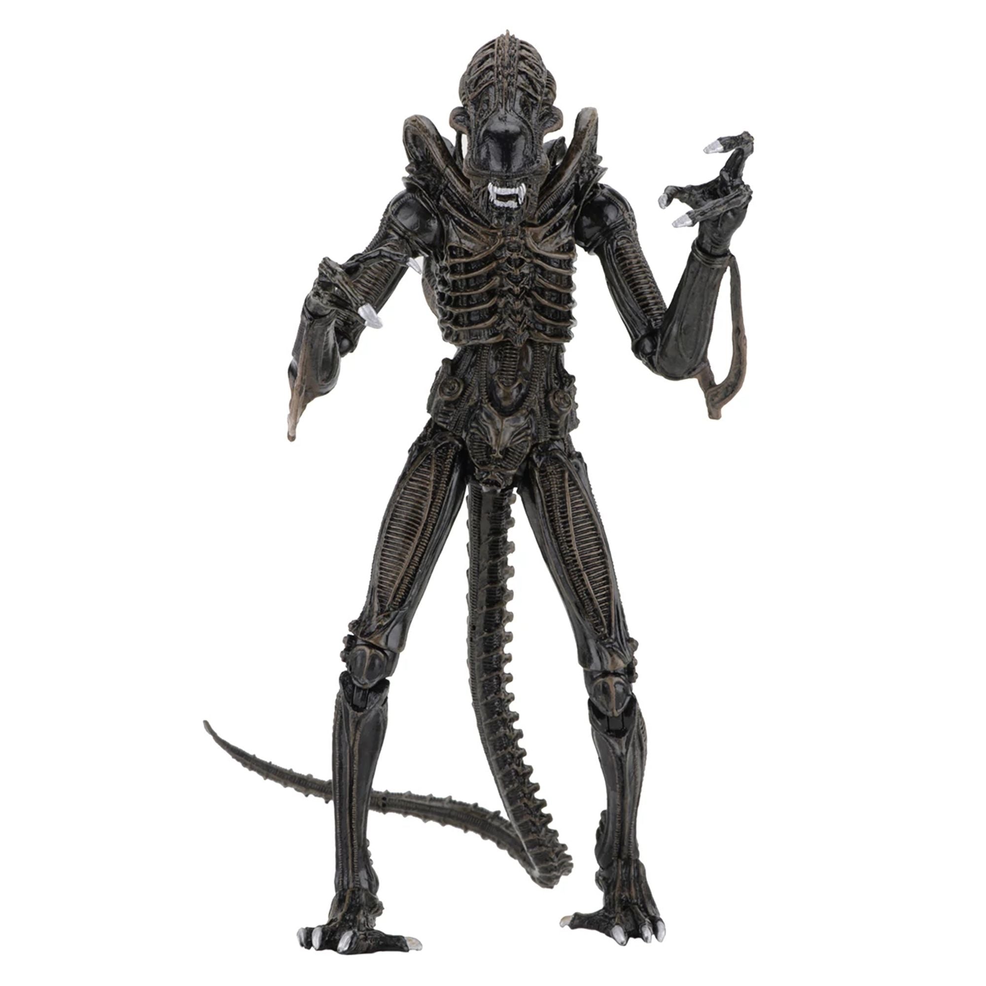ALIEN - 7" SCALE ACTION FIGURE - ULTIMATE ALIENS WARRIOR 1986 (BROWN)