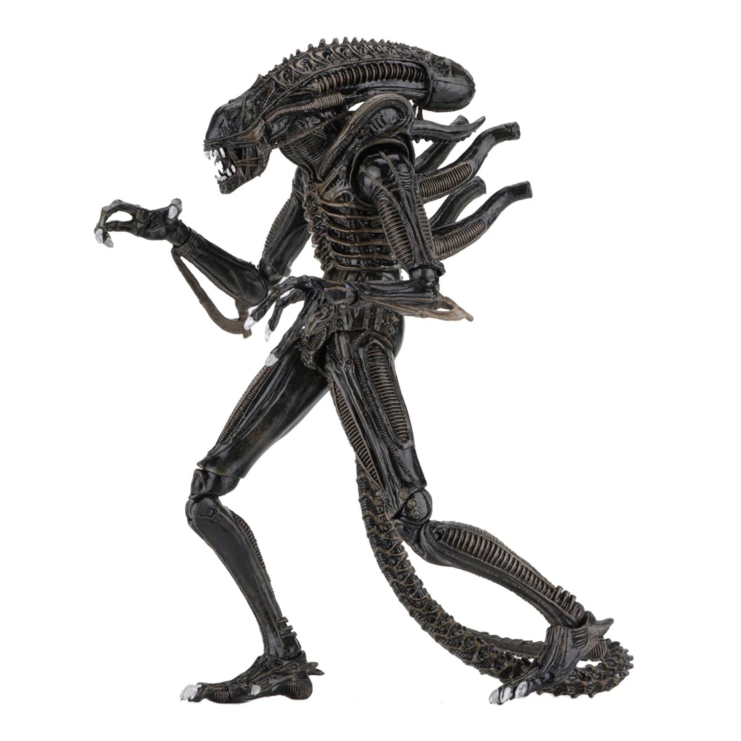 ALIEN - 7" SCALE ACTION FIGURE - ULTIMATE ALIENS WARRIOR 1986 (BROWN)