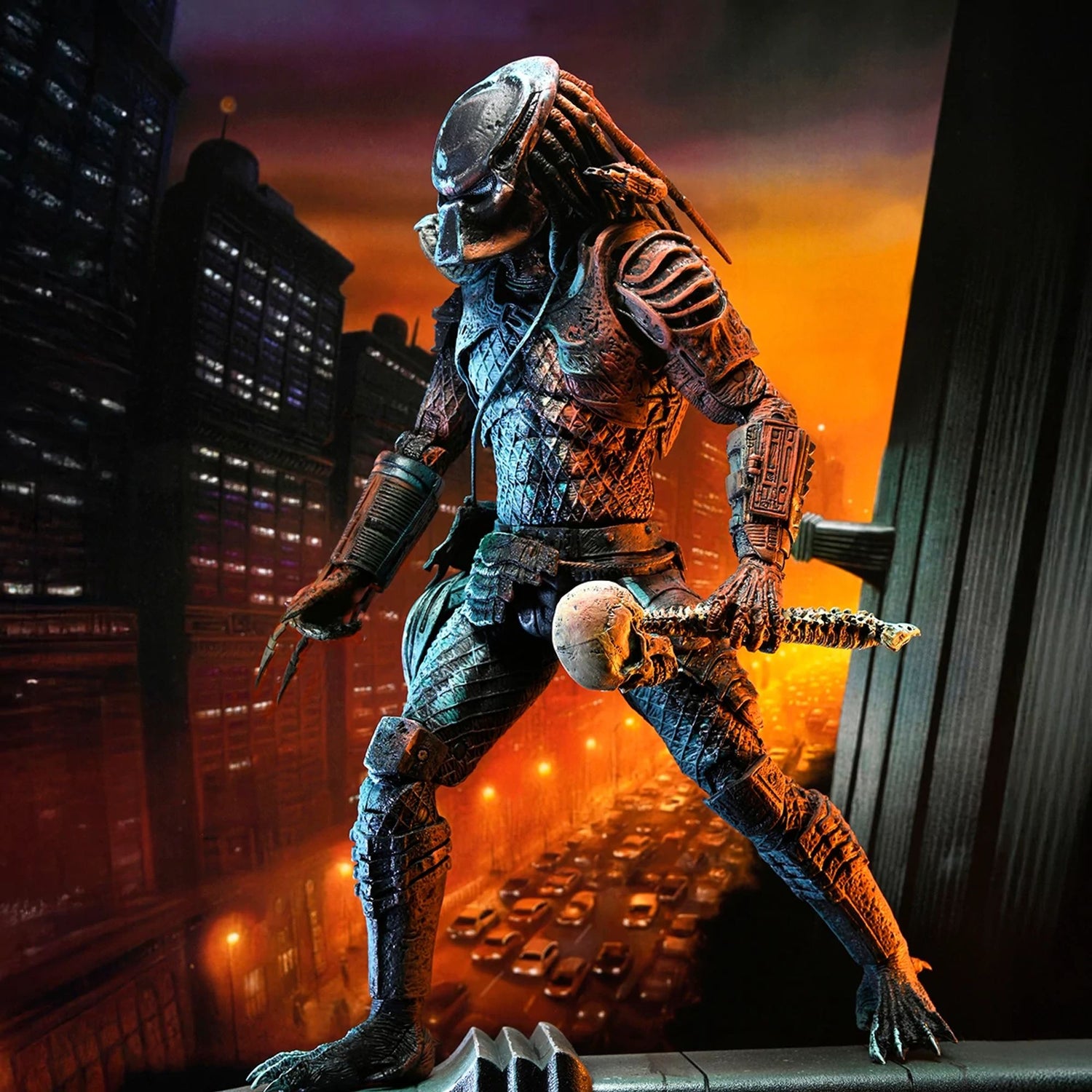 PREDATOR 2 - 7” SCALE ACTION FIGURE - CITY HUNTER POSTER SERIES