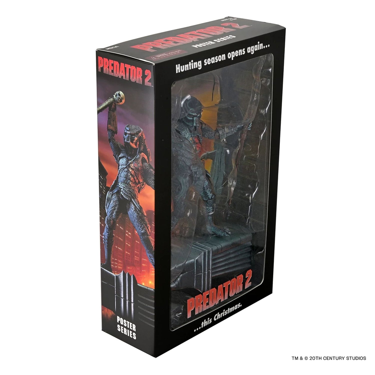 PREDATOR 2 - 7” SCALE ACTION FIGURE - CITY HUNTER POSTER SERIES