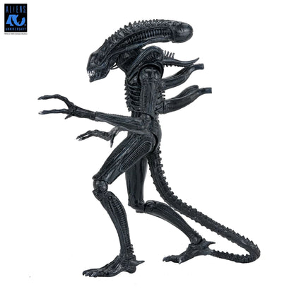 ALIENS - 7" SCALE ACTION FIGURE - 40TH ANNIVERSARY ULTIMATE WARRIOR XENOMORPH (BLACK)