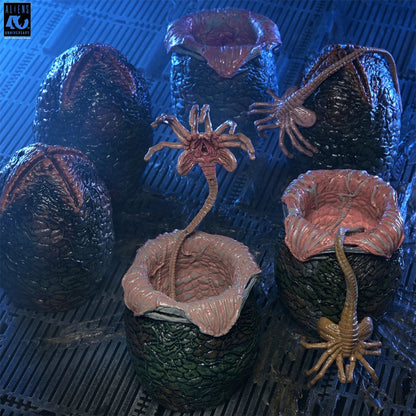 ALIENS - ACCESSORY PACK - 40TH ANNIVERSARY ALIEN EGGS 6-PACK CARTON