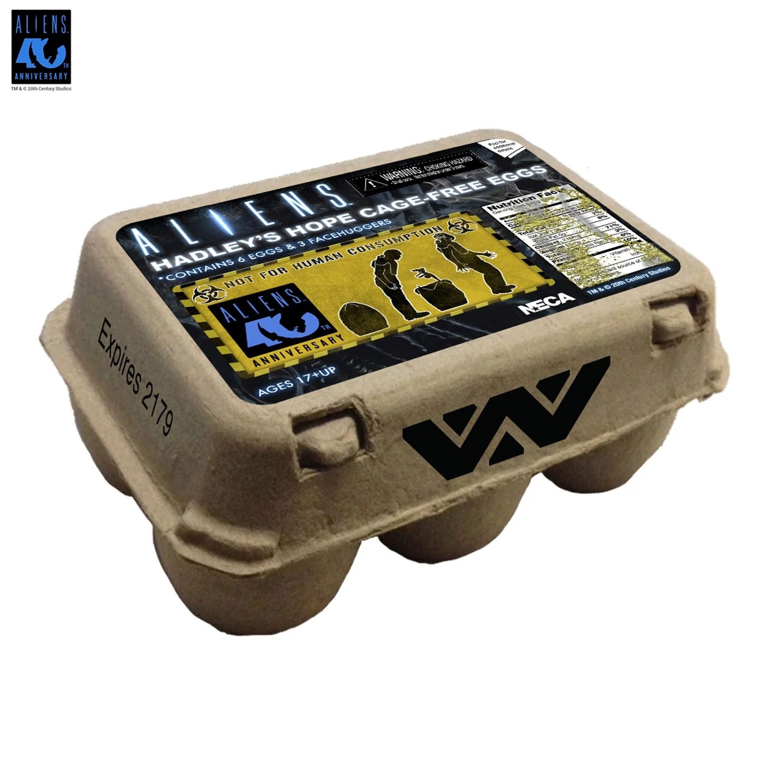ALIENS - ACCESSORY PACK - 40TH ANNIVERSARY ALIEN EGGS 6-PACK CARTON