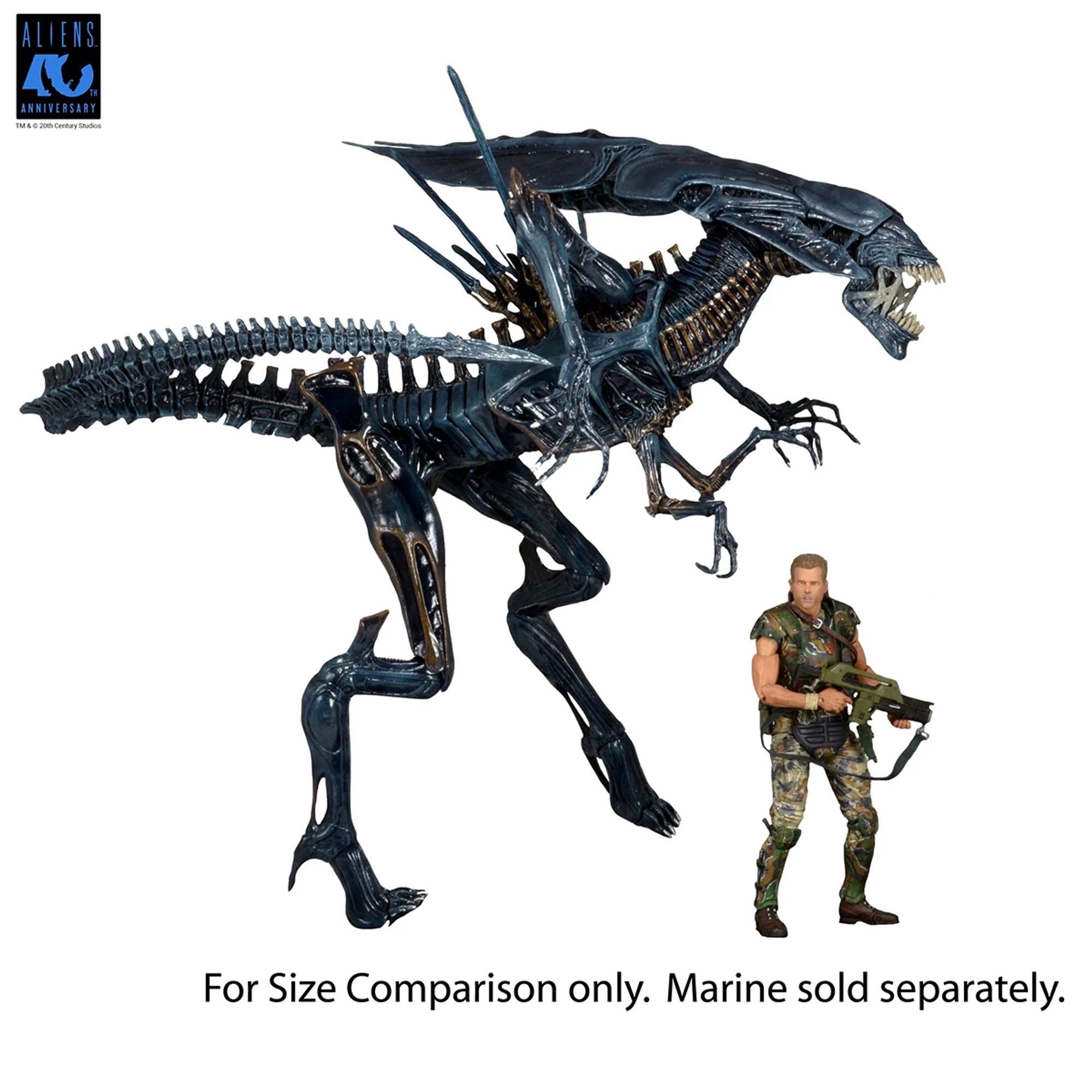 ALIENS - ULTRA DELUXE BOXED FIGURE - 40TH ANNIVERSARY ALIEN QUEEN