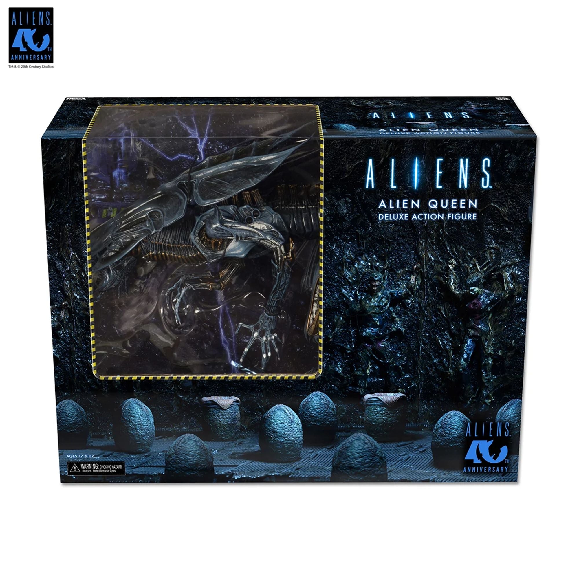 ALIENS - ULTRA DELUXE BOXED FIGURE - 40TH ANNIVERSARY ALIEN QUEEN