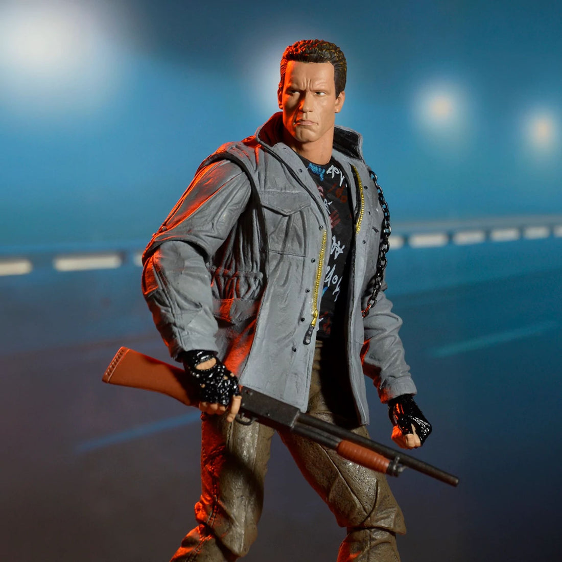 TERMINATOR - 7&quot; ACTION FIGURE - ULTIMATE T-800 (TECH NOIR)