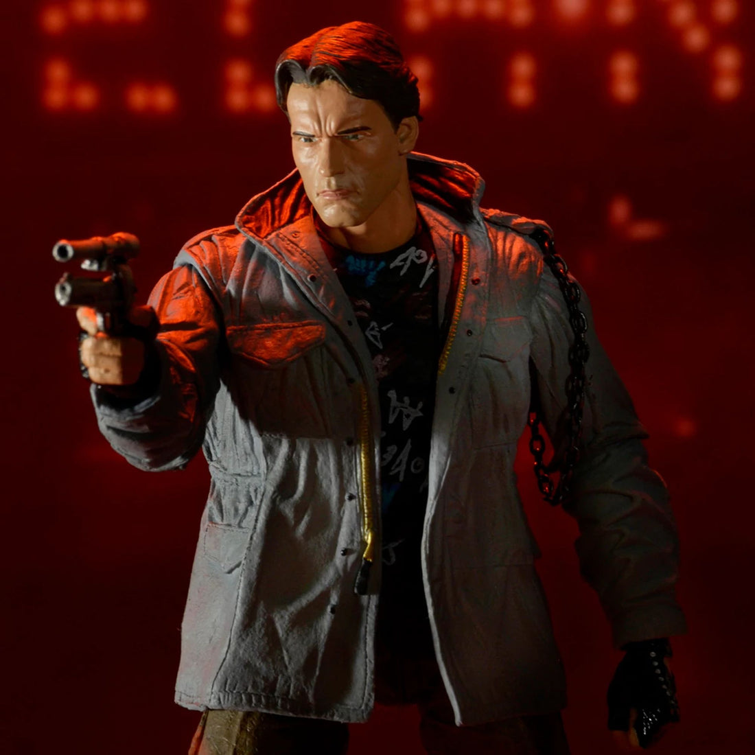 TERMINATOR - 7&quot; ACTION FIGURE - ULTIMATE T-800 (TECH NOIR)