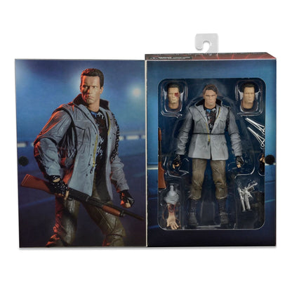 TERMINATOR - 7&quot; ACTION FIGURE - ULTIMATE T-800 (TECH NOIR)