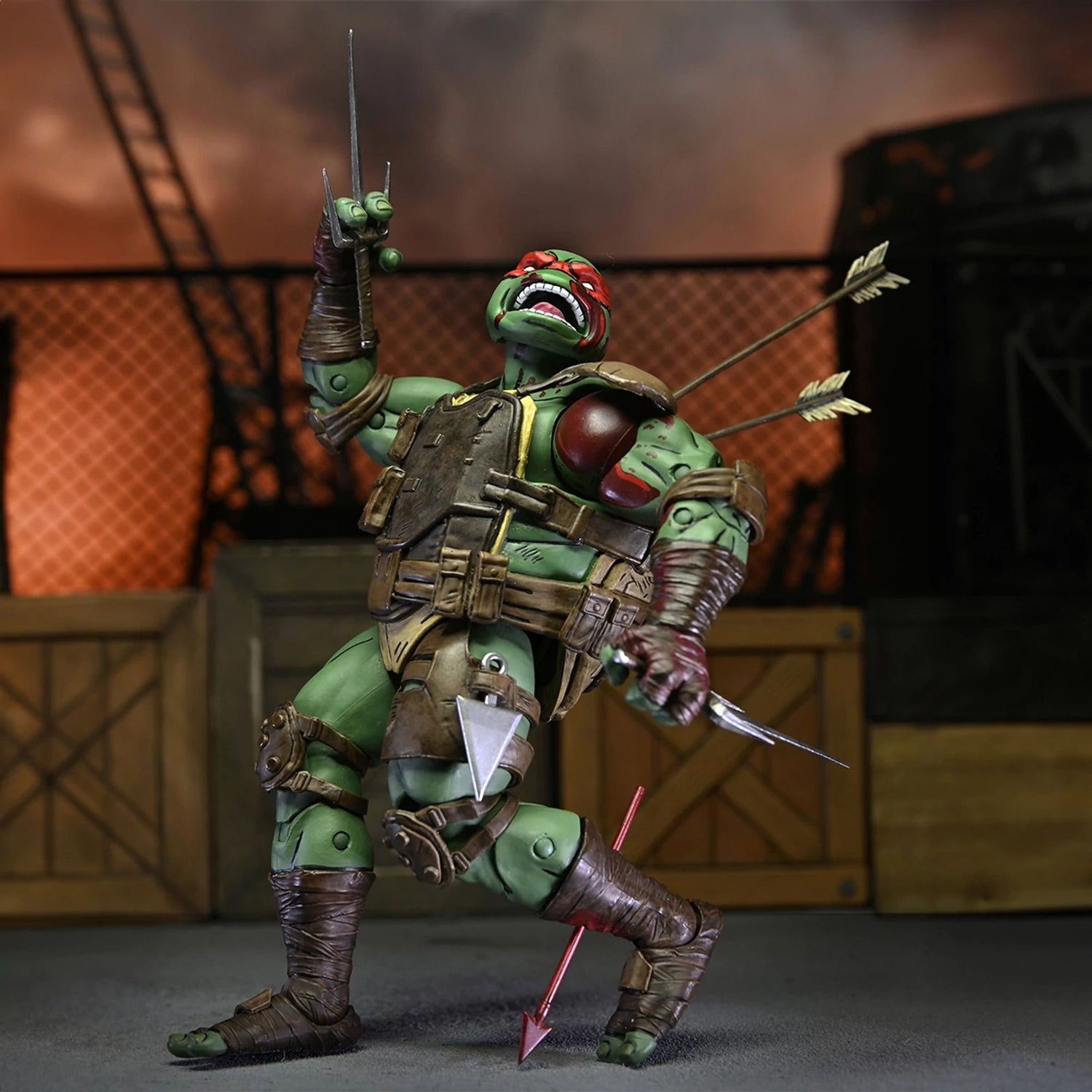 TEENAGE MUTANT NINJA TURTLES (THE LAST RONIN) - 7” SCALE ACTION FIGURE - ULTIMATE  RAPHAEL