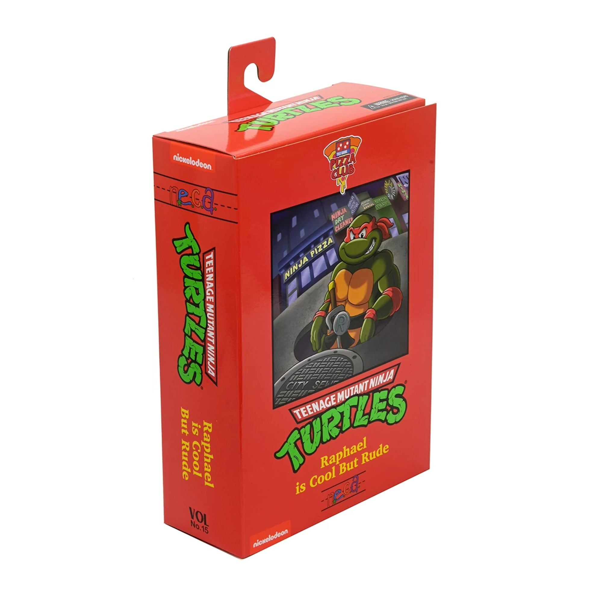 TEENAGE MUTANT NINJA TURTLES (CARTOON) – 7” SCALE ACTION FIGURE – ULTIMATE RAPHAEL (VHS)