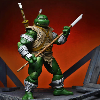 TEENAGE MUTANT NINJA TURTLES (MIRAGE COMICS) - 7” SCALE ACTION FIGURE – MICHELANGELO (THE WANDERER)