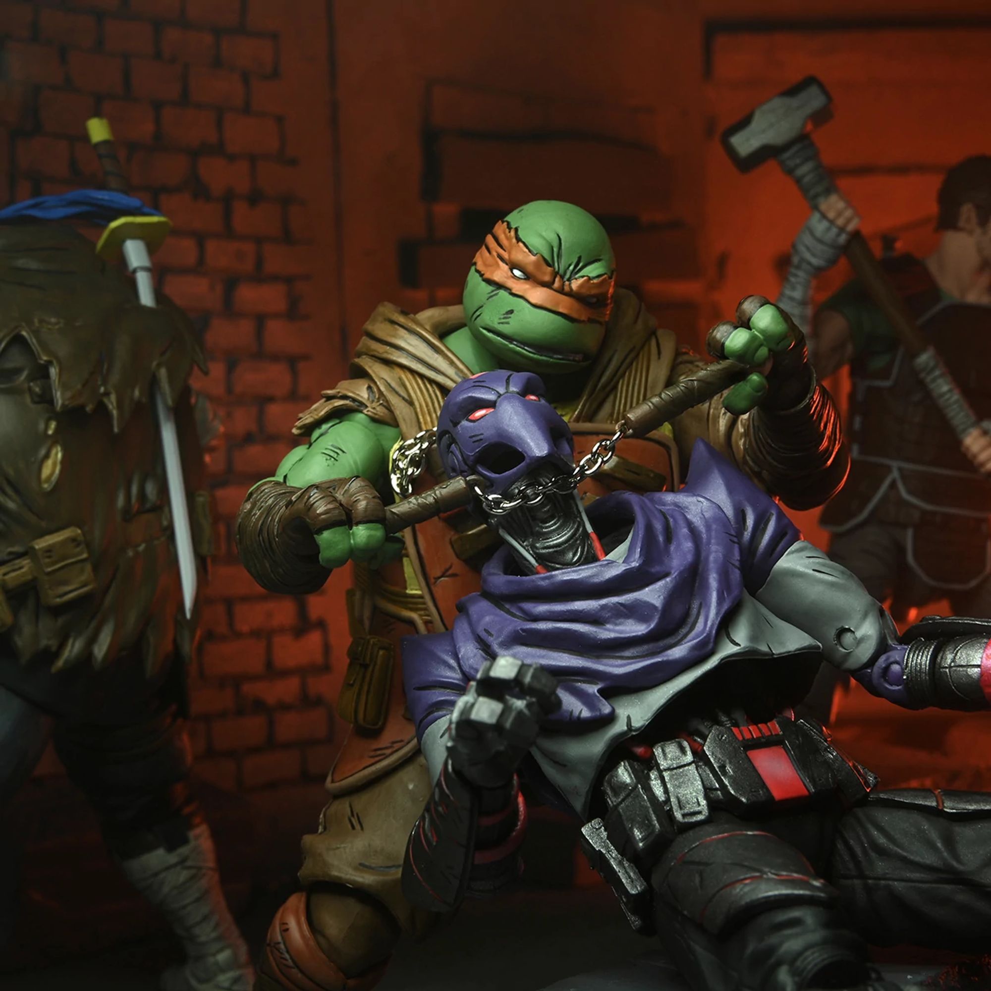 Teenage Mutant Ninja Turtles (The Last Ronin) - 7&quot; Scale Action Figure - Ultimate Flashback Michelan