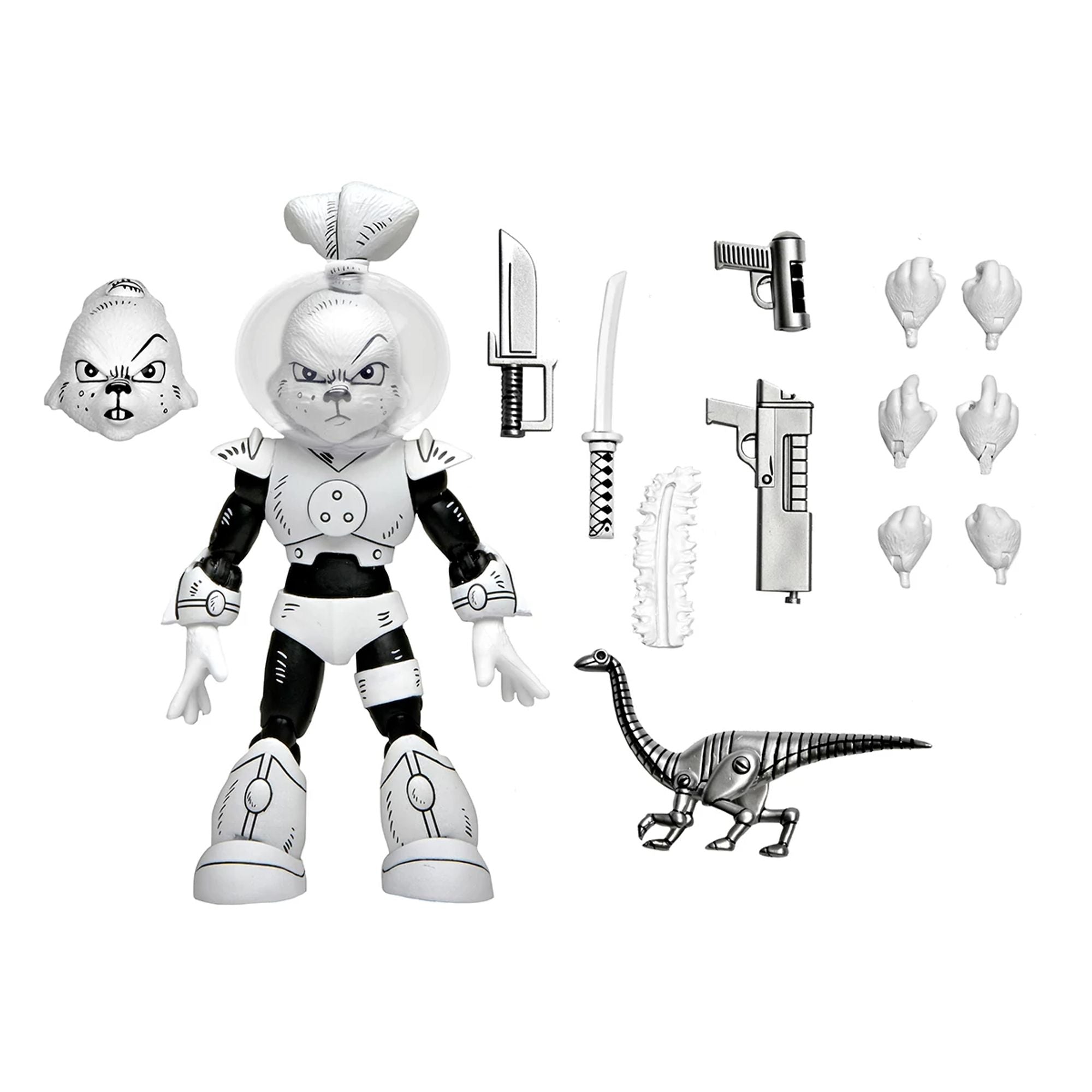 TOONY TERRORS - USAGI YOJIMBO – 7” SCALE ACTIUsagi Yojimbo – 7” Scale Action Figure – Space Usagi Yo