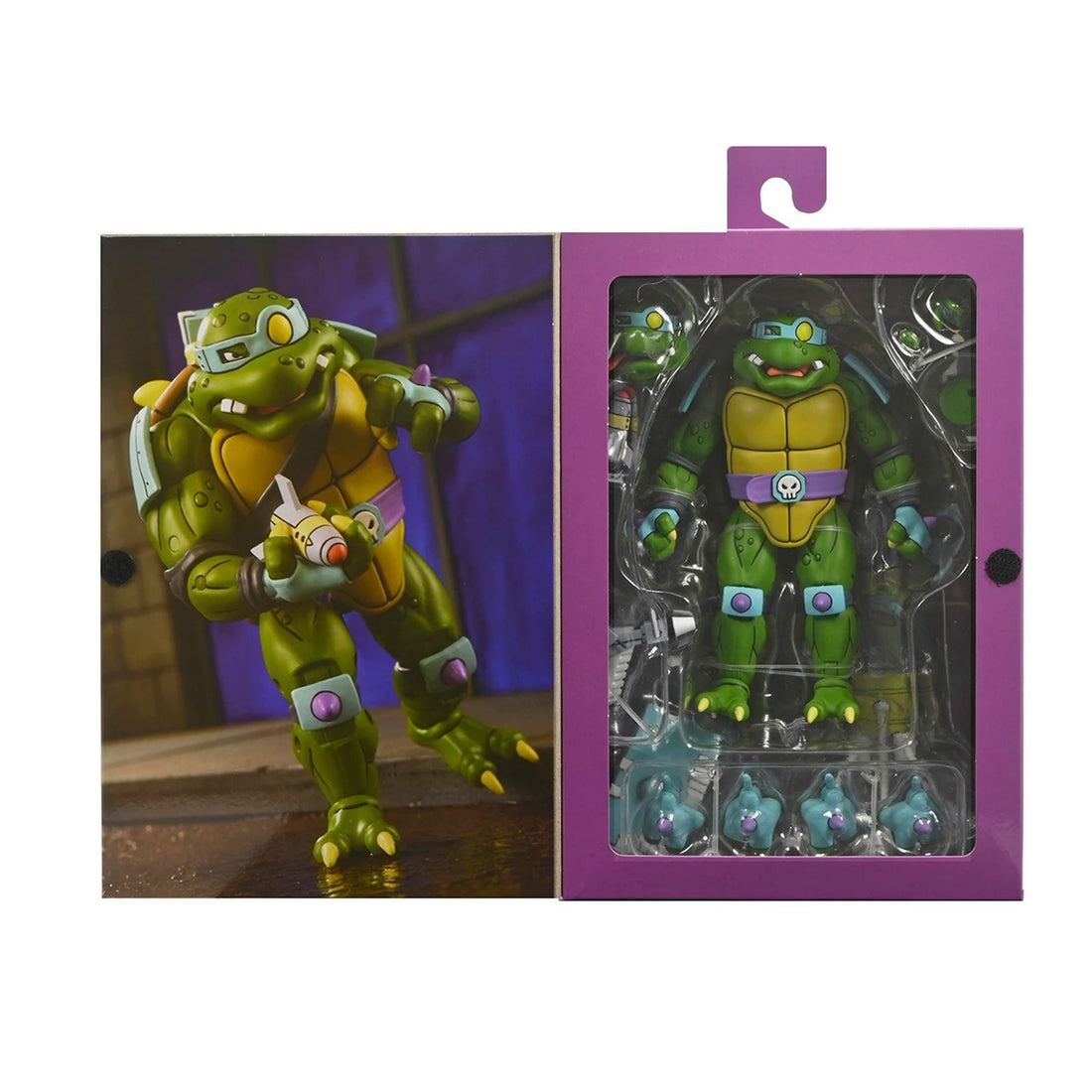 TEENAGE MUTANT NINJA TURTLES (CARTOON) - 7” SCALE ACTION FIGURE - ULTIMATE SLASH