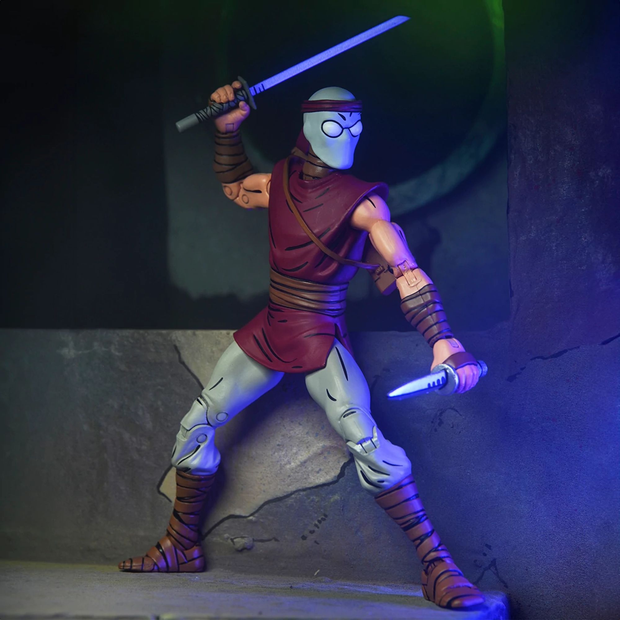 TEENAGE MUTANT NINJA TURTLES (MIRAGE COMICS) - 7&quot; SCALE ACTION FIGURE - FOOT NINJA (CLASSIC COLORS)