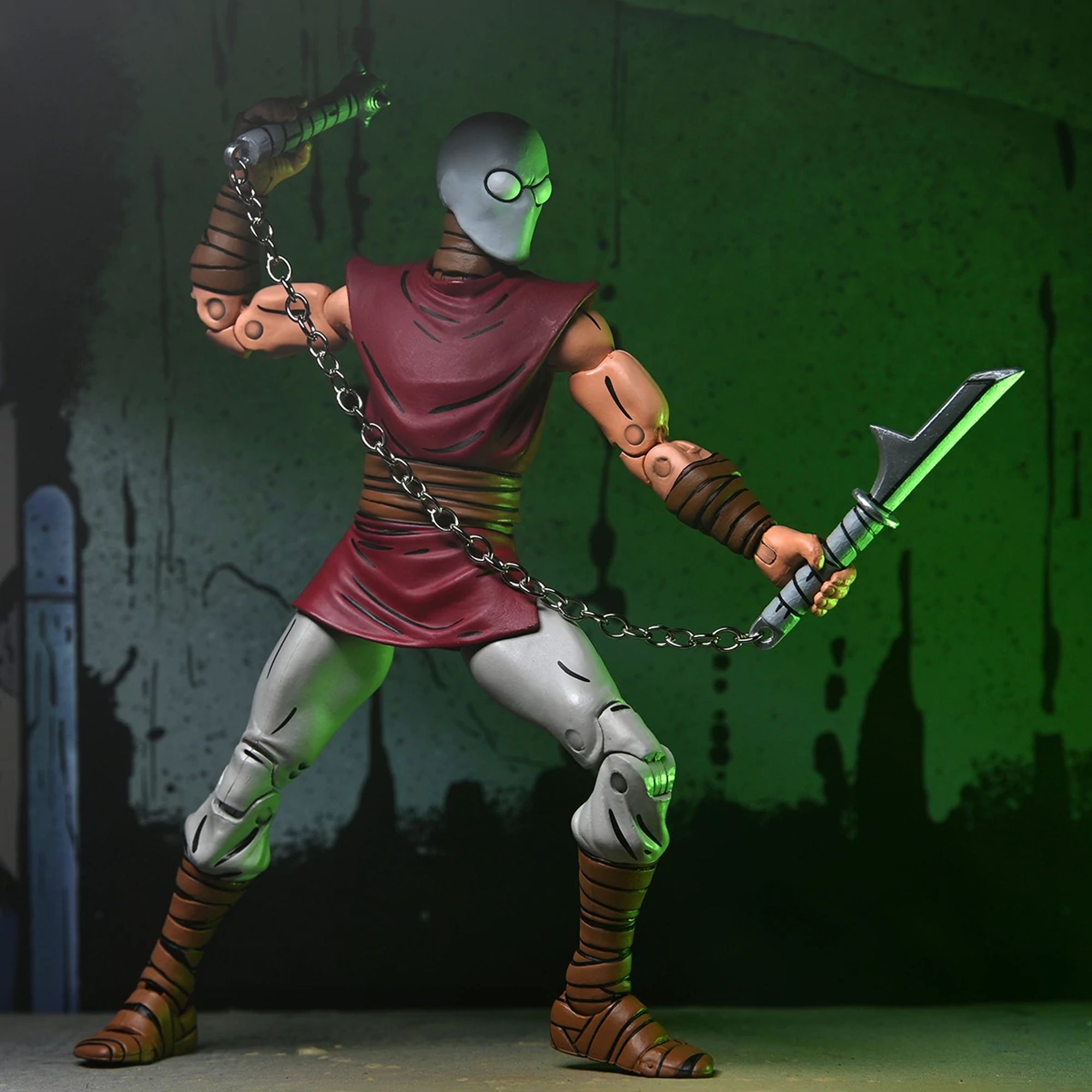 TEENAGE MUTANT NINJA TURTLES (MIRAGE COMICS) - 7&quot; SCALE ACTION FIGURE - FOOT NINJA (CLASSIC COLORS)