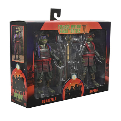 TEENAGE MUTANT NINJA TURTLES 3 (MOVIE) - TURTLES IN TIME - 7&quot; SCALE ACTION FIGURES - DONATELLO &amp; RAP