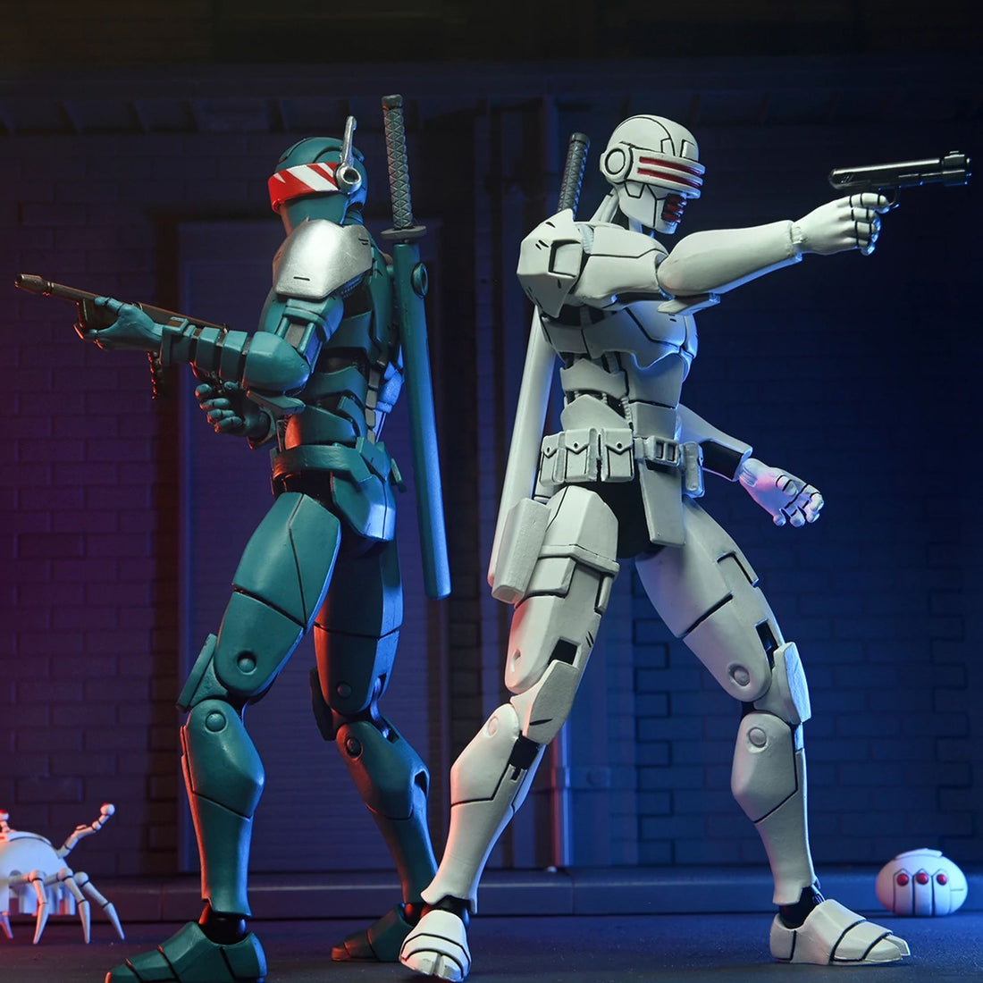 Teenage Mutant Ninja Turtles (The Last Ronin) - 7" Scale Action Figure - Synja Robots 2 Pack