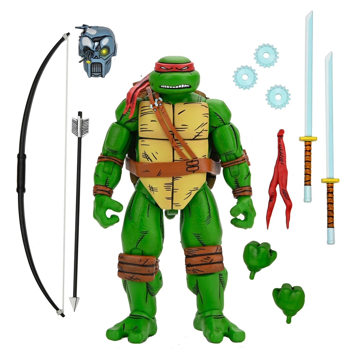 TEENAGE MUTANT NINJA TURTLES (MIRAGE COMICS) – 7&quot; SCALE ACTION FIGURES - LEONARDO