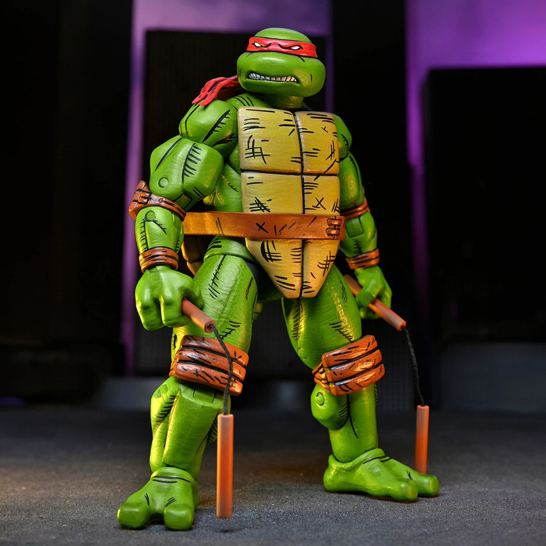 TEENAGE MUTANT NINJA TURTLES (MIRAGE COMICS) – 7&quot; SCALE ACTION FIGURES - MICHELANGELO