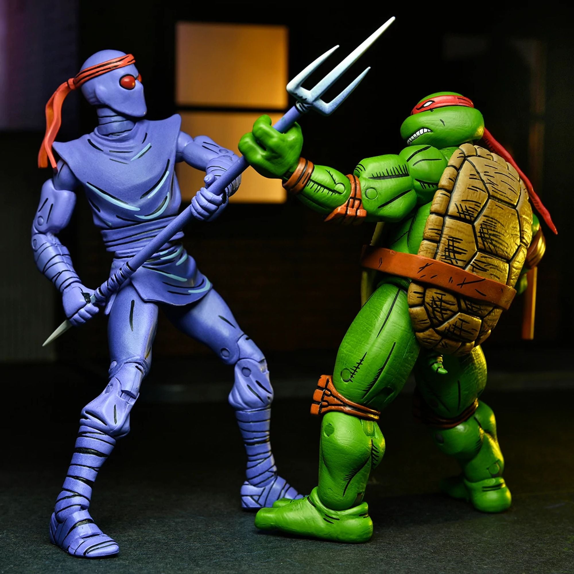 TEENAGE MUTANT NINJA TURTLES (MIRAGE COMICS) – 7&quot; SCALE ACTION FIGURES - MICHELANGELO