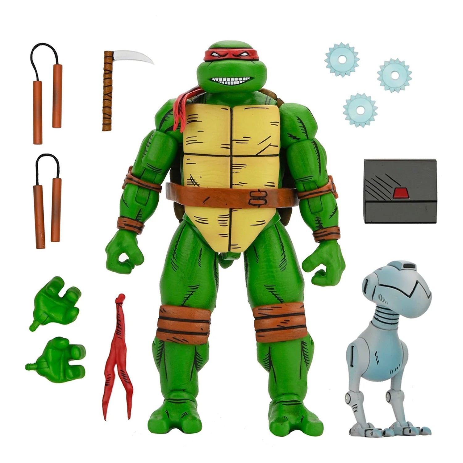 TEENAGE MUTANT NINJA TURTLES (MIRAGE COMICS) – 7&quot; SCALE ACTION FIGURES - MICHELANGELO