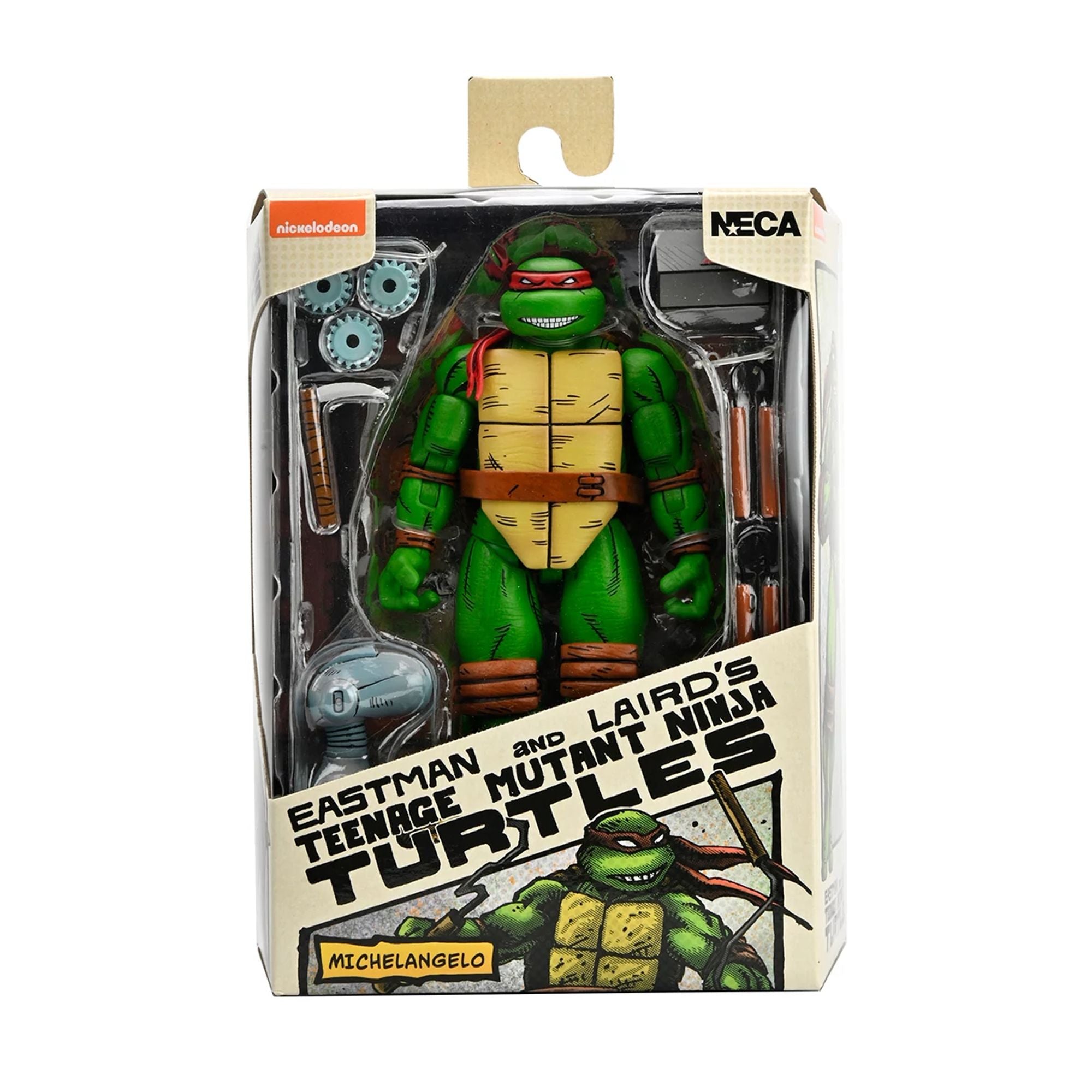 TEENAGE MUTANT NINJA TURTLES (MIRAGE COMICS) – 7&quot; SCALE ACTION FIGURES - MICHELANGELO