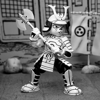 USAGI YOJIMBO – 7” SCALE ACTION FIGURE – SAMURAI USAGI YOJIMBO BLACK &amp;amp; WHITE FIGURE