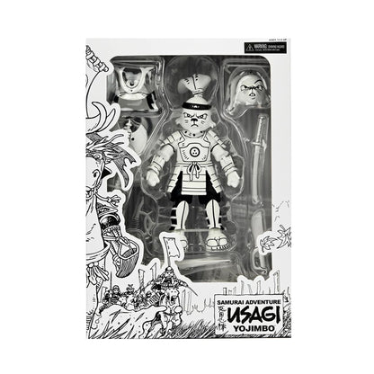 USAGI YOJIMBO – 7” SCALE ACTION FIGURE – SAMURAI USAGI YOJIMBO BLACK &amp; WHITE FIGURE