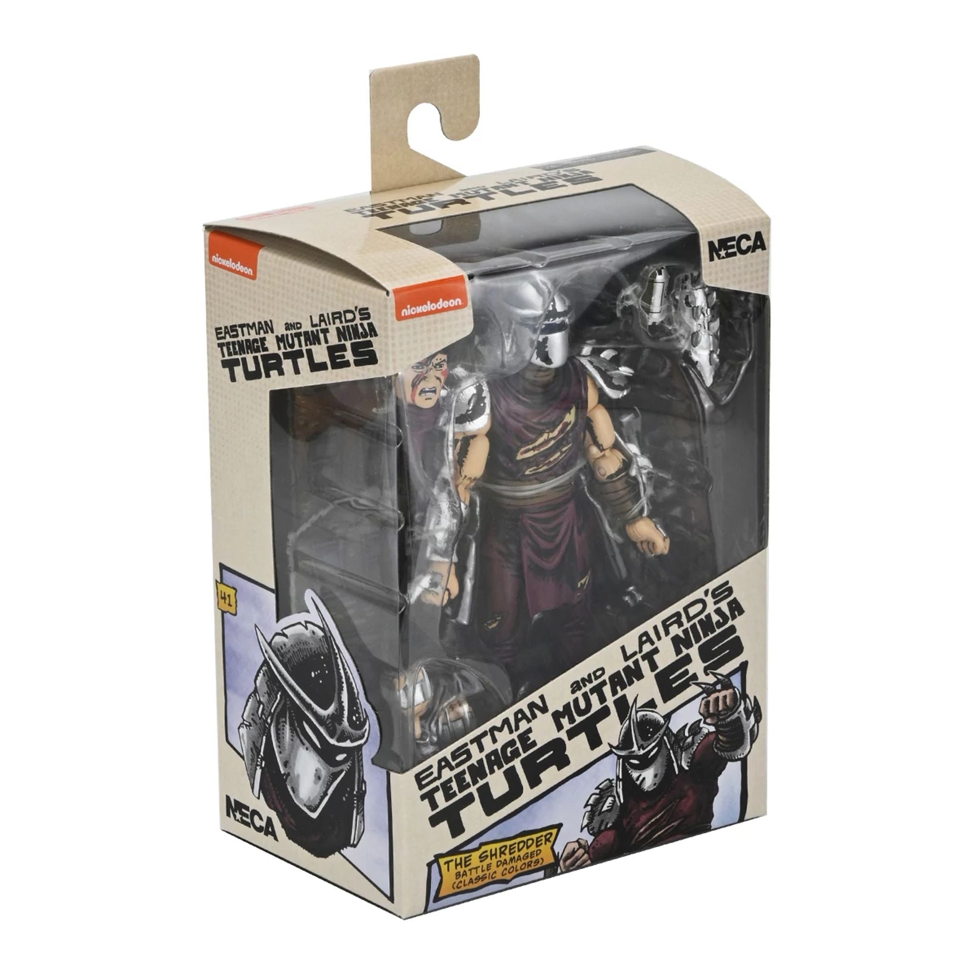 TEENAGE MUTANT NINJA TURTLES (MIRAGE COMICS) - 7&quot; SCALE ACTION FIGURE – BATTLE DAMAGED SHREDDER